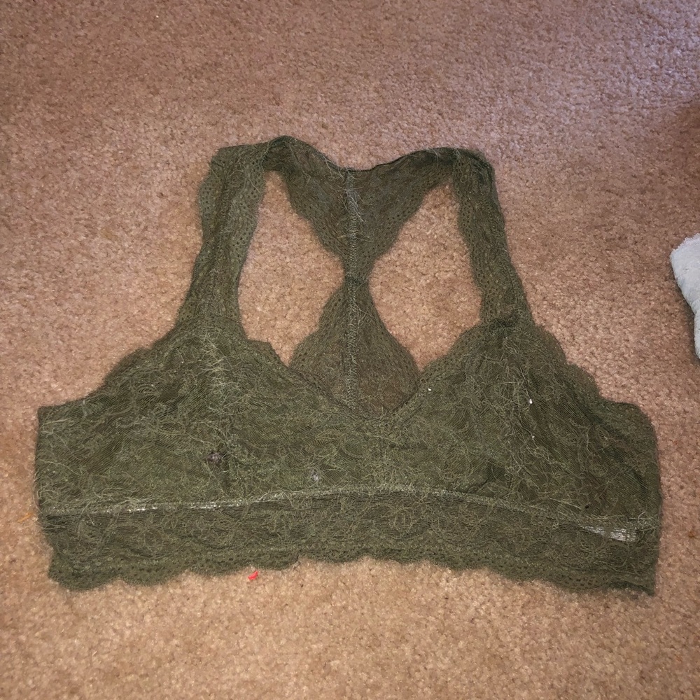 Green bralette